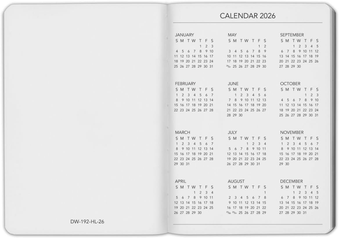 Harbor Personalized Desk Weekly Monthly Planner 2026 - Custom, Calendar Planner and Notebook