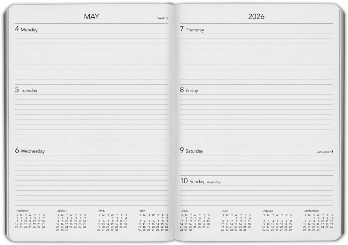 Harbor Personalized Desk Weekly Monthly Planner 2026 - Custom, Calendar Planner and Notebook