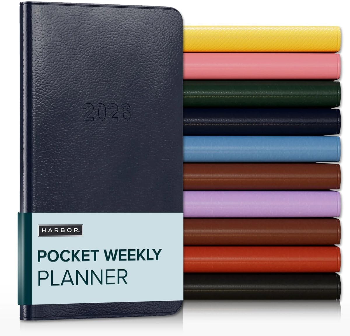 Harbor Personalized Desk Weekly Monthly Planner 2026 - Custom, Calendar Planner and Notebook