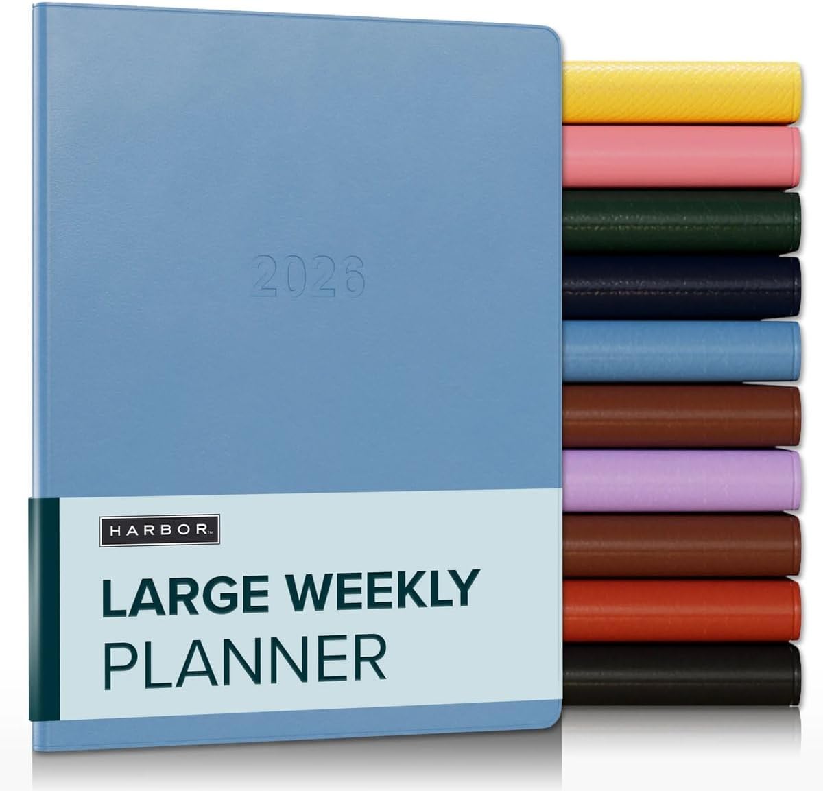 Harbor Personalized Desk Weekly Monthly Planner 2026 - Custom, Calendar Planner and Notebook