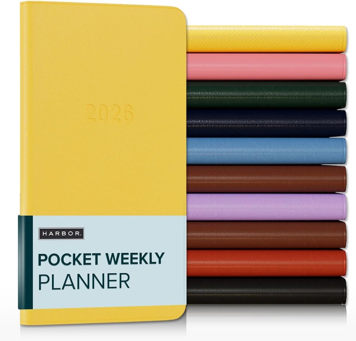 Harbor Personalized Desk Weekly Monthly Planner 2026 - Custom, Calendar Planner and Notebook