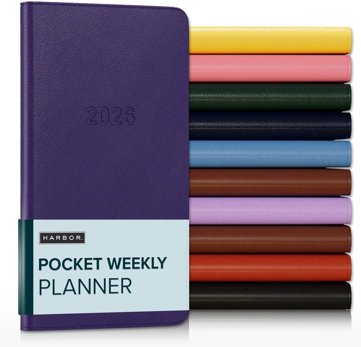Harbor Personalized Desk Weekly Monthly Planner 2026 - Custom, Calendar Planner and Notebook
