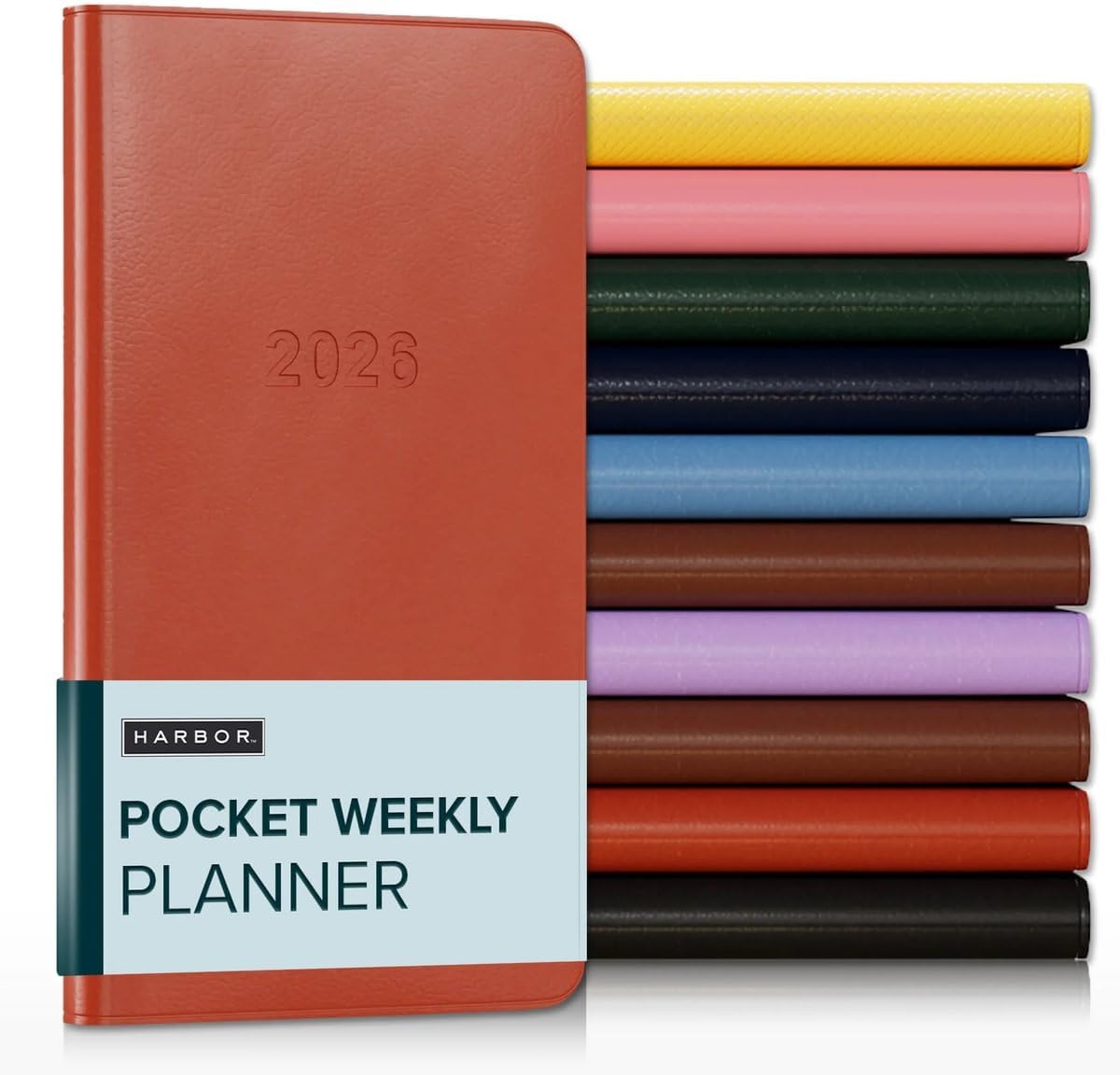 Harbor Personalized Desk Weekly Monthly Planner 2026 - Custom, Calendar Planner and Notebook