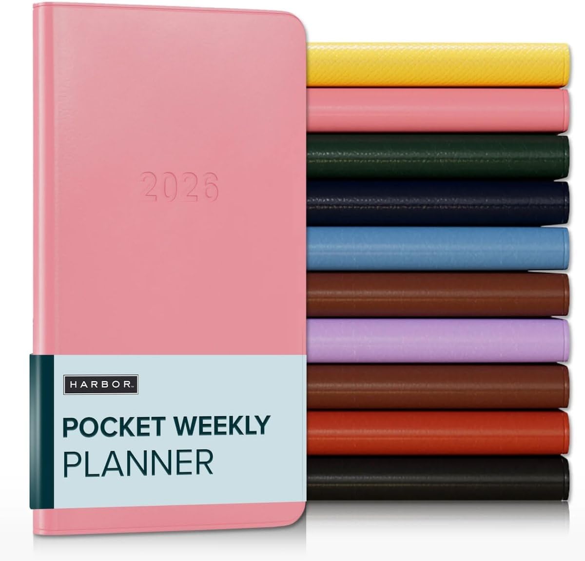 Harbor Personalized Desk Weekly Monthly Planner 2026 - Custom, Calendar Planner and Notebook