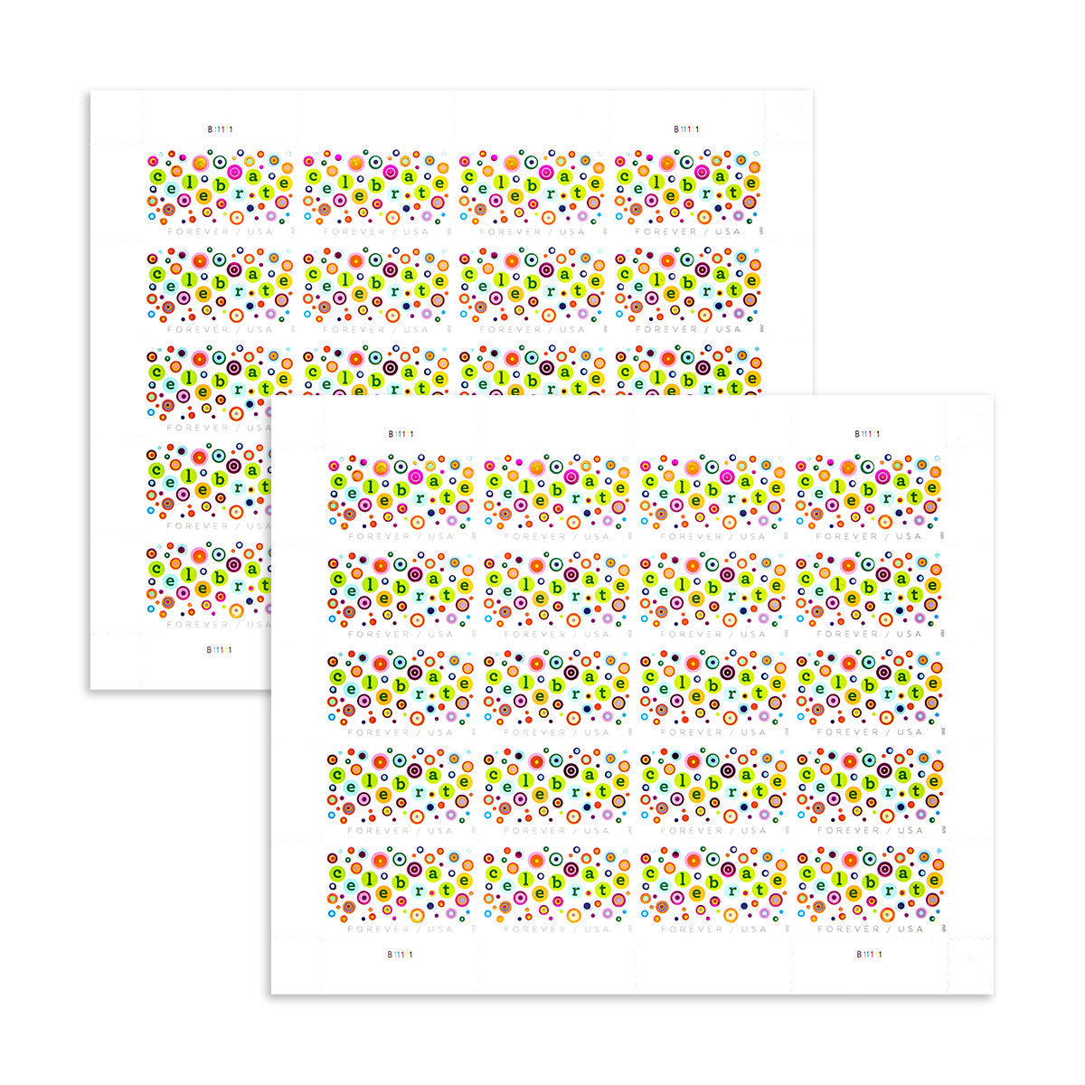 2020 Let's Celebrate! Forever First Class Postage Stamps