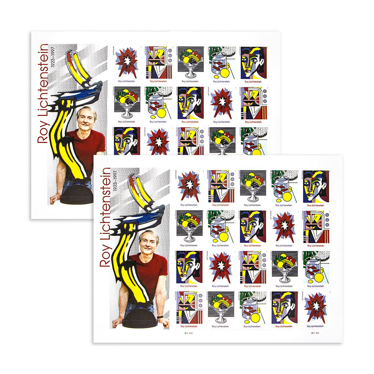 2023 Roy Lichtenstein Pop Art Forever First Class Postage Stamps