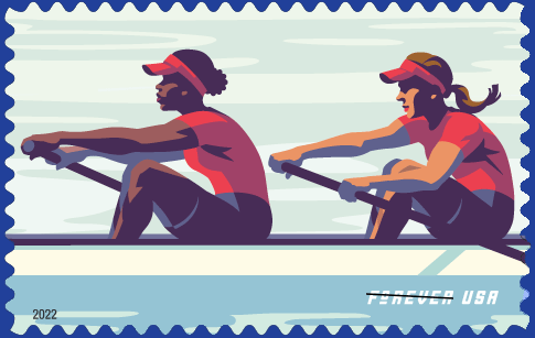 2022 Women's Rowing  Forever First Class Postage Stamps