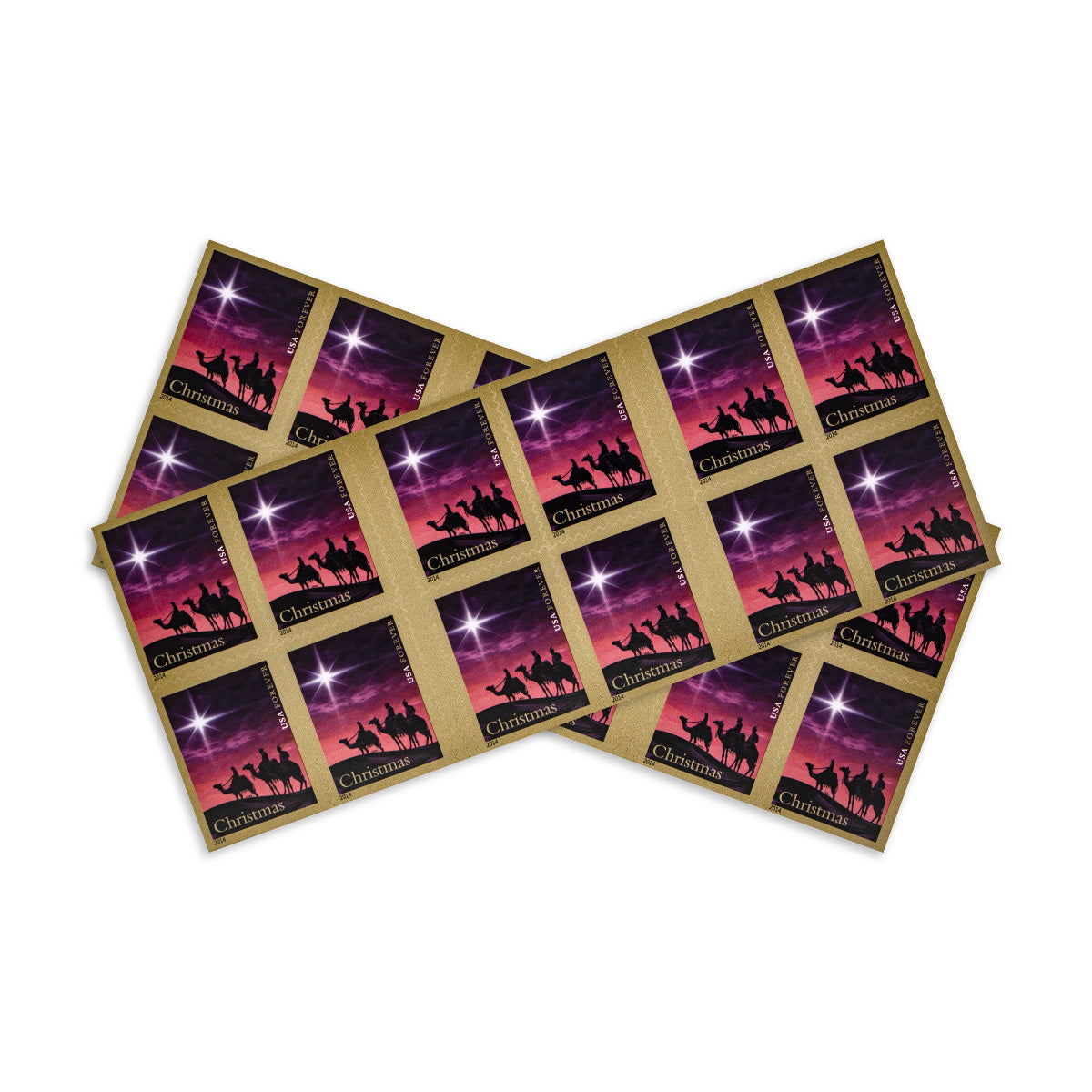 2014 Traditional Christmas: The Christmas Magi Forever Postage Stamps