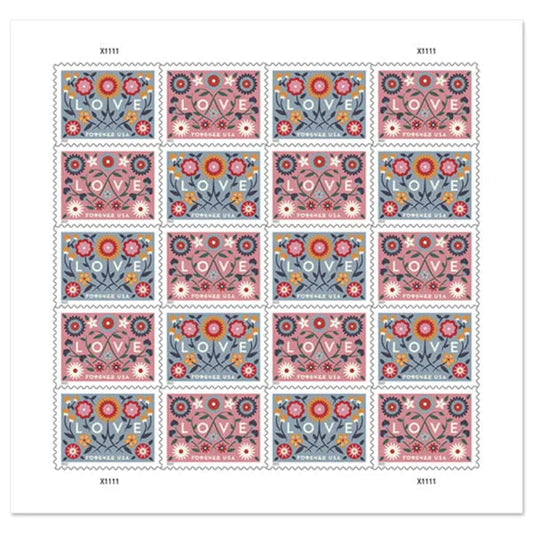 2022 Love Forever First Class Postage Stamps