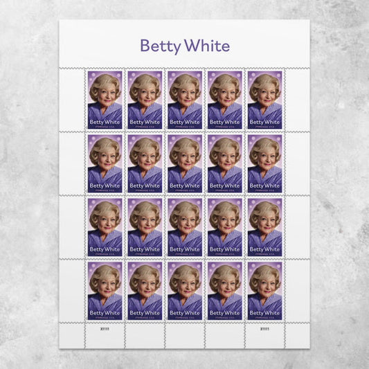 2025 Betty White Forever First Class Postage Stamps