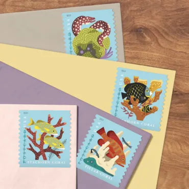 2019 Coral Reefs Forever Postcard Stamps (For Postcard Only)